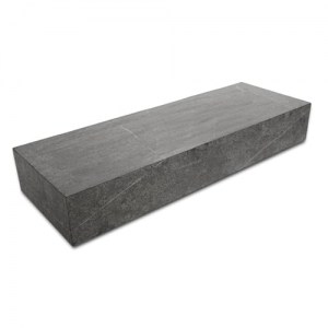 Traptrede siam bluestone 100X35X15cm gevlamd geborsteld A. van Elk BV